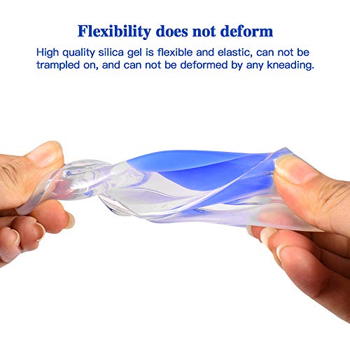 BAYCHEER Silicone Gel Heel Cups,Shoe Inserts for Plantar Fasciitis, Heel Spurs & Heel Pain Foot Care