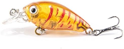 Oceansee 1PCS 4Cm 4.5G Swim Fish Fishing Lure Artificial Hard Crank Bait Topwater Wobbler Japan Mini Fishing Crankbait Lure
