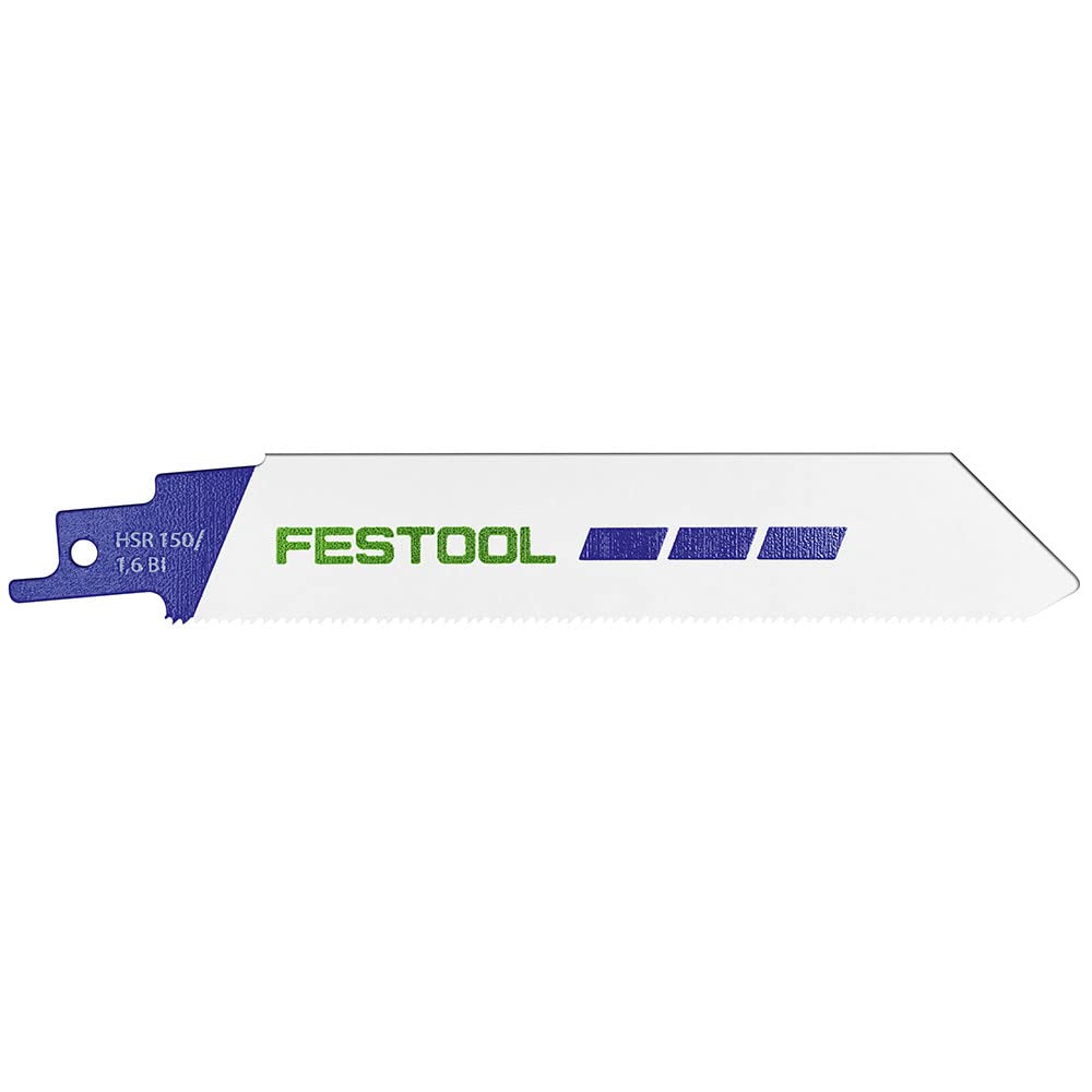 Festool Sabre Saw Blade HSR 150/1,6 BI/5 Metal Steel/Stainless Steel
