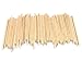 50 pcs Wood Stick Nail Art Orange Cuticle Pusher Remover