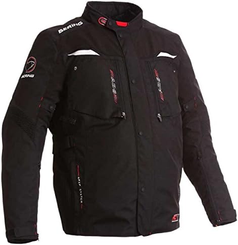 Bering Bellick Kingsize Plus Size Motorcycle Jacket, Men Women's, black