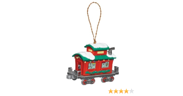 train ornament set