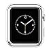 CooBES Compatible with Apple Watch Case Series 5/4 44mm 40mm, Ultra-Thin TPU Plating Bumper Shiny Lightweight Shockproof Protector Cover Slim Shell Frame Compatible iWatch (Silver, 44mm)
