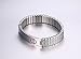 Free Engraving Stainless Steel Medical Alert Bracelets for Women and Men With Elastic Wrist Strap,Lettering 6.7 Inch
