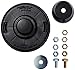 Grass Gator 3630 Universal Bump & Feed Trimmer Head Replacement for Straight Shaft Gas Trimmers | Heavy Duty, High Capacity (Holds 14ft .095 Line) | Accepts .080