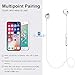 Magnetic Bluetooth Earphones, In-Ear HD Stereo Bluetooth Headphones IPX4 Waterproof Wireless Earbuds DSP Noise Cancellation Wireless Headset with Mic for Sport Running(White)