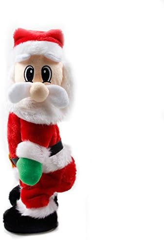 Amazon Co Jp Raifu サンタクロース クリスマス 動くサンタクロース 子供 フィギュア おもちゃ 電池つまみ 歌うおもちゃ 歌って踊る人形 ギフト ホーム キッチン