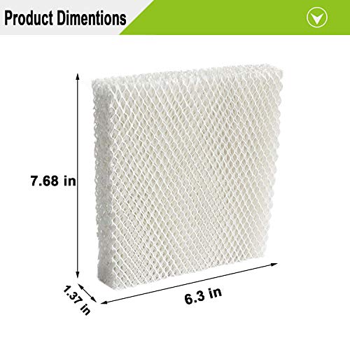 Lemige 6 Pack Humidifier Wicking HFT600 Filters T Compatible with
