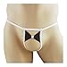 SS Queen Mens Bowknot Sexy Open Pouch G-String Thong Lingerie Brief Underwear (set3), (One Size Fits Waistline: 24.5-39.0 inch/62-100cm)