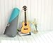 Glenmi Two-tone Ukulele Case Bag for Both Soprano Concert Ukulele 21'' 23'' 24'',10mm Sponge Padded (Soprano/Concert)