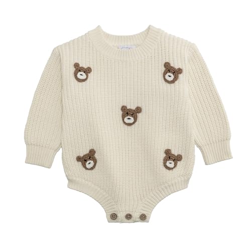 Mud Pie Baby Bear Sweater Bubble