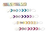Kutesy Products Pacifier Clips PLUS Toy Holder (5 Pack)