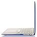 MOSISO Compatible with MacBook Air 13 inch Case (Models: A1369 & A1466, Older Version 2010-2017 Release), Protective Plastic Hard Shell Case & Keyboard Cover & Screen Protector, Royal Blue