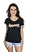 Barnett Harley-Davidson Harley-Davidson Womens Gothic Banner Scoop Neck Black Short Sleeve T-Shirt