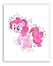 My Little Pony Wall Art Prints Decor - Set of 4 (8x10) Girls Poster Photos - Kids Bedroom Nursery