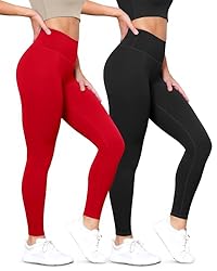 ODODOS ODLEX 2-Pack High Waist Workout Leggings for