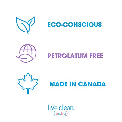 Live Clean Baby Soothing Oatmeal Relief Tearless Wash, 10 oz.