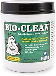 Bio-Clean Drain Septic 2# Can Cleans Drains- Septic Tanks - Grease Traps All Natural and 100% Guaranteed No Ca