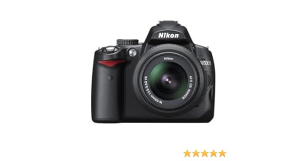 Nikon D5000 - Cámara Réflex Digital 12.3 MP (Objetivo AF-S DX VR ...