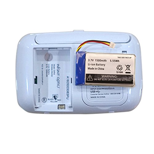 1500mAh Replacement Battery For Infant Optics DXR8 Video Baby Monitors