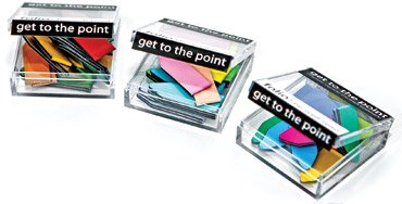 Get to the point magnetic bookmarks earthtone color line markers …