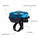 Bicycle Bell - Aluminum Bike Bell Ring - Classic Bicycle Bell for Adults Men Women Kids Girls Boys Bikes - Mountain Bike Accessories - Blue