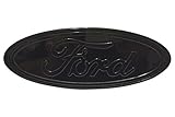 Defenderworx 98435 9-Inch Ford Oval Blackout Tailgate and Grille Emblem