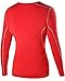 Women's Dry Fit Athletic Compression Long Sleeve T Shirt