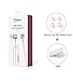 Langsdom in-Ear Earbuds, Stereo Bass Headphones with Built-in Mic and Remote Control for iPhone, iPad, Samsung, Android,MP3 & MP4 Players (Rose Gold)