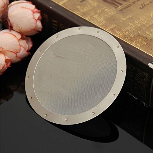 メッシュ 丈夫なステンレススチール製 洗濯可能 コーヒーメーカーフィルター用 Miobl B07mpq2p7p Aeropress コーヒーフィルター Morden 再利用可能 再利用可能なフィルター コーヒーフィルター 絶対一番安い Eurlhosnakamel Dz