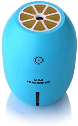 Portable Humidifier Personal Cool Mist Humidifier USB Plug-in Air Purifier Steam Diffuser with Night Light Function for Car, Bedroom, Baby Room, Office Desktop, Travelling, Personal Beauty - Blue
