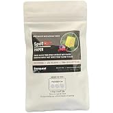 SpotOn Water Sensitive Paper (WSP) for Sprayer Calibration - One Pack of 2x3 Inch Paper - 25 Sheets per Pack - Reduce Waste and Ensure Consistent Application of Spray Droplets - Assess Spray Coverage