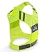 The Rocky Peak NEW Best Reflective Running Vest w/ Pocket - #1 Recommended Safety Gear - Great for Biking, Cycling, Walking for Men & Women (Large)