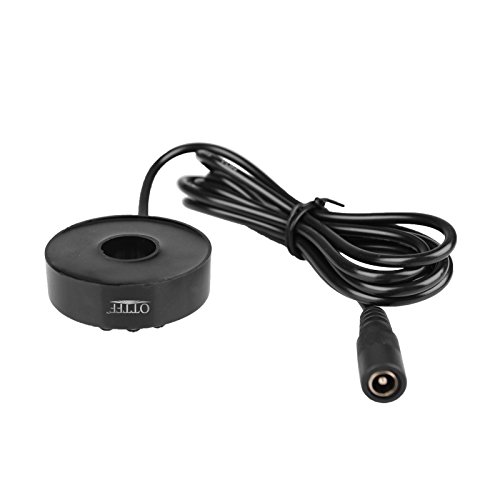 OTTFF 1.5cm/0.59" Inside Diameter - 12 LEDs Fountain Ring Lights Auto Colored Changing Submersible Water Pump Lighting for Garden Fish Aquarium with 4.7+4.5ft Overlength Cable (1) - Thumbnail 5
