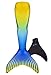 Fin Fun Mermaid Tail, Reinforced tips, Monofin, Bali Breeze, Adult S