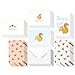 Blank Thank You Cards and Envelopes, 6 Squirrel Designs (4 x 6 In, 48 Pack)