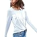 Victorias Secret Pink Brand Very Soft Sleepshirt Sleep Tee (Small, Sky Blue)