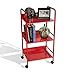 dar Living 3-Tier Cart, Red