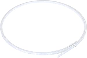 MECCANIXITY Plastic Binding Purfling Strip 1650x4x1.5mm Guitar Binding Edge Trim for Acoustic Classical Guitar White