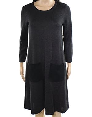 Women's Medium Faux Suede Sweater Dress