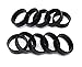 HONBAY 10pcs Aluminum Bike Fork Washer Stem Spacers Bicycle Headset Washerthumb 1