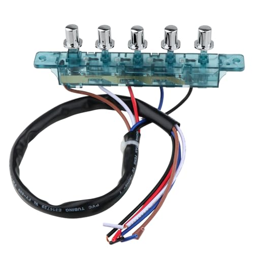 Range Hood Pushbutton Switch - 5 Button Kitchen Control Board Keyboard Accessories