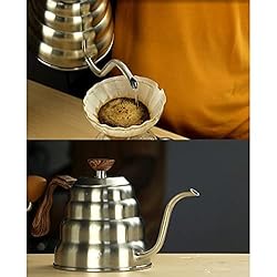 Pour Over Coffee Maker,Gooseneck Kettle to Pour