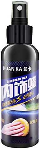 Fullfun HUANKA Tire-Wheel Dedicated Refurbishing Agent Multi-Functional Automotive Interior Wax Cleaner Coating Polishing Protection (50ml)