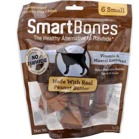 smartbones peanut butter 32 mini