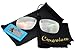 Careview Costyle Silver Mirror Myopia Retro Polarized Clip-on Flip-up Plastic Sunglasses Driving Fishing Outdoor Sport-5.3X2.4X1.4 INCH