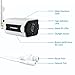 WIFI Outdoor Camera,FREDI Wireless Security Camera 1080P HD Night Vision Bullet Camera Waterproof Surveillance CCTV, IR LED Motion Detection IP Cameras for Indoor Outdoor, Support Max 128G