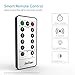 Homestarry 2 Set Fairy Lights Christmas String Lights Battery Operated 8 Modes 50 LED 16.4' Portable Twinkle Firefly Lights Remote Timer for Bedroom Garden Party Decoration, Warm White
