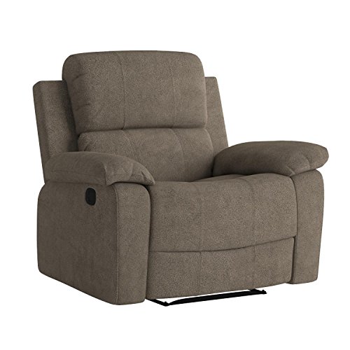Major-Q Washed Microfiber Fully Memory Foam Recliner Chair for Living Room (3059528) (Designed for 6 feet Tall 200lbs - Thumbnail 2