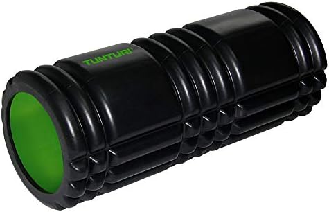 TunturiYoga Grid Foam Roller - Black, 61 cm